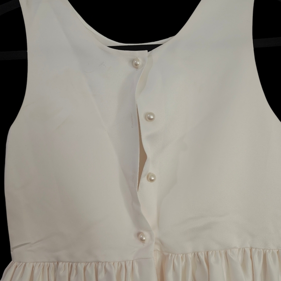 Us Angels Ivory Sleeveless Formal Dress - Picture 4 of 7